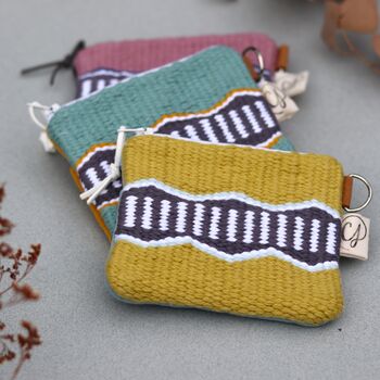 Handwoven Coin Purse Card Holder, 5 of 7