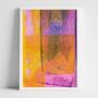 Abstract Riso Print Orange, thumbnail 4 of 5