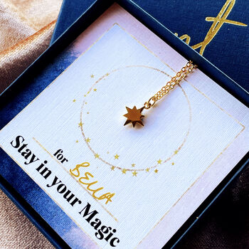 Stay In Your Magic Star Necklace, 2 of 7