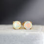 Opal Stud Earrings, thumbnail 1 of 12