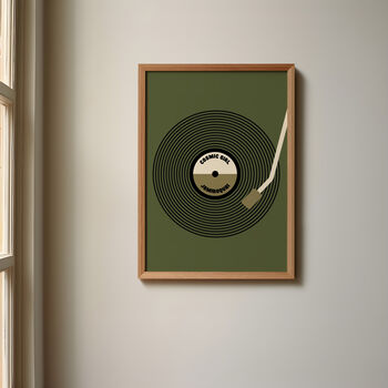 Personalised Vinyl Record Print, 3 of 9