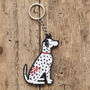 Dalmatian Key Ring Personalisation Available, thumbnail 3 of 3