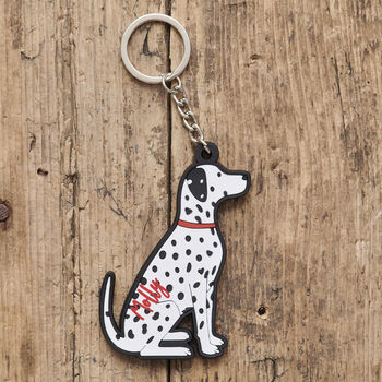 Dalmatian Key Ring Personalisation Available, 3 of 3