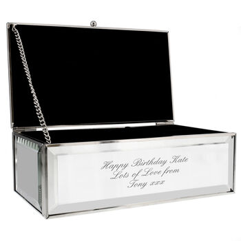 Gifts For Women And Girls Personalised Jewellery Box, 8 of 9