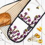 Heather And Honey Oven Gloves, thumbnail 1 of 2