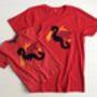 Parent And Child Dragon T Shirt Set, thumbnail 1 of 6