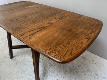 Ercol 1950’s Old Colonial Blue Label Drop Leaf Table, 7 of 10