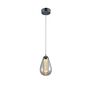 Integrated LED Crystal Ceiling Pendant Chrome, thumbnail 2 of 2