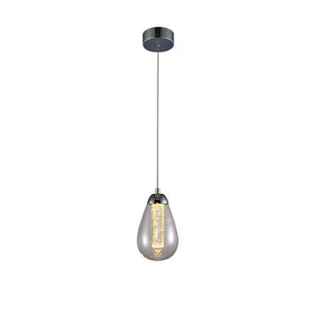 Integrated LED Crystal Ceiling Pendant Chrome, 2 of 2