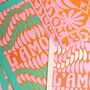 L'amour Love 60s Style Retro A4 Artwork Print Poster, thumbnail 3 of 3