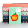 Mini Peach Hugs Card, thumbnail 5 of 5