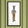 The Cifonelli Hare | Silkscreen Print, thumbnail 1 of 5