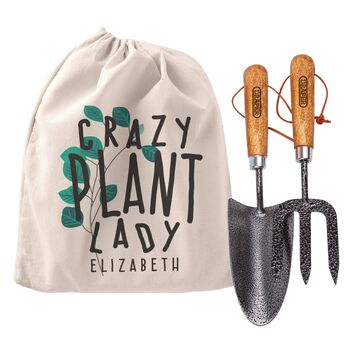 Trowel And Fork Personalised Plant Gardening Gifts, 3 of 3