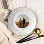 Personalised Golden Rim Photo Plate, thumbnail 2 of 5