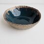 Handmade Teal And Gold Ceramic Ring Dish, thumbnail 3 of 10