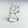 Sterling Silver Fantasy Tree Adjustable Ring, thumbnail 3 of 5
