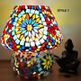 Mosaic Glass Table Lamp Beautifully Hand Made, thumbnail 1 of 8