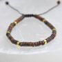 Gemstone Boho Beaded Adjustable Friendship Bracelet, thumbnail 6 of 9