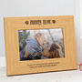 Personalised Daddy Bear Photo Frame, thumbnail 3 of 6