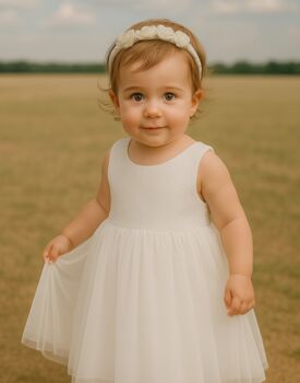 Honey In Ivory ~ Flower Girl Dress Or Party Girl Dress, 5 of 6
