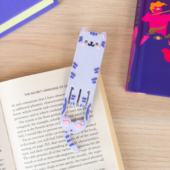 Cat Reading Light And Bookmark, 2 of 4