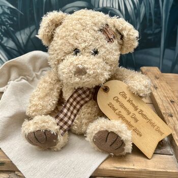 Personalised Teddy Bear In A Bag, 5 of 7