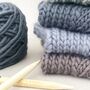 Put A Sock In It 100% Merino Sofa Socks Knitting Kit, thumbnail 5 of 6
