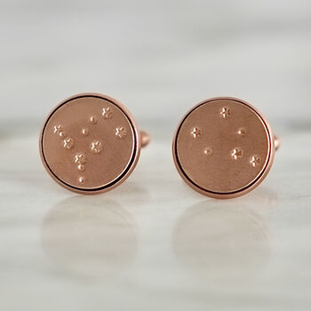 Hand Made Constellation Cufflinks, 6 of 10