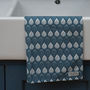 Isabella Blue Double Oven Gloves, thumbnail 3 of 5