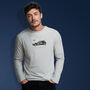 Retro Rally Car Grey Long Sleeve Top, thumbnail 4 of 7