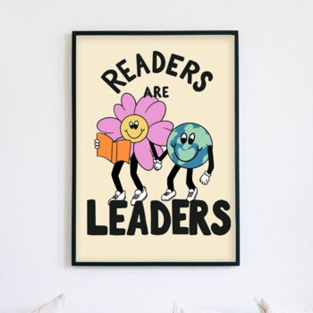 Readers Are Leaders Print Various Colours, 2 of 6