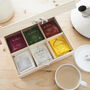 Personalised 'You Are Tea Riffic' Tea Box For Dad, thumbnail 4 of 4