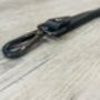 Personalised Black Leather Lanyard, Loop ID Lanyard, thumbnail 11 of 12