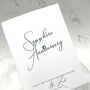 45th Sapphire Jewel Personalised Anniversary Card, thumbnail 1 of 3