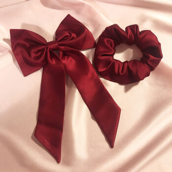 Scrunchie And Hair Bow Gift Set, 5 of 7