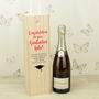 Personalised Graduation Wooden Bottle Box, thumbnail 1 of 3