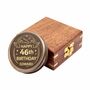 Personalised Three Inches 46th Birthday 100 Year Calendar Compass, thumbnail 1 of 12