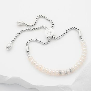 June Birthstone Pearl Bracelet, 6 of 8