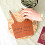 Personalised Hubby And Wifey Honeymoon Luggage Tag Set, thumbnail 3 of 10