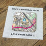 Favourite Football Grounds Coaster Card, thumbnail 9 of 12