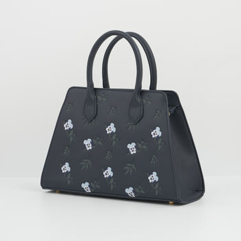 Running Bunny Ditsy Large Structured Tote, 4 of 7