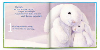 Personalised Children's Book, My Snuggle Bunny, 3 of 10