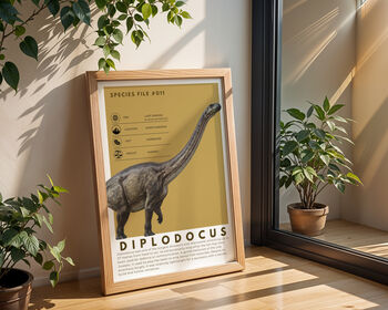 Diplodocus | Dinosaur Art Print, 8 of 8