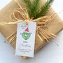 10 Personalised Sprout Personalised Christmas Gift Tags, thumbnail 2 of 3