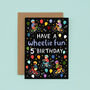 Any Age Bike Birthday Card, Boys Age Birthday Card, Kids, thumbnail 4 of 8