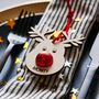 Personalised Chocolate Reindeer Place Setting, thumbnail 1 of 2