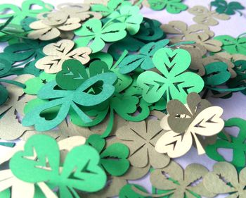 St Patrick's Day Shamrock Confetti, 6 of 8