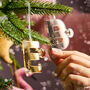 Personalised Mirrored Christmas Decoration, thumbnail 2 of 2