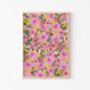 Hot Pink Ditsy Flower Print, thumbnail 2 of 4