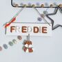 Personalised Children's Name Sign Door Plaque With Fox, thumbnail 1 of 3